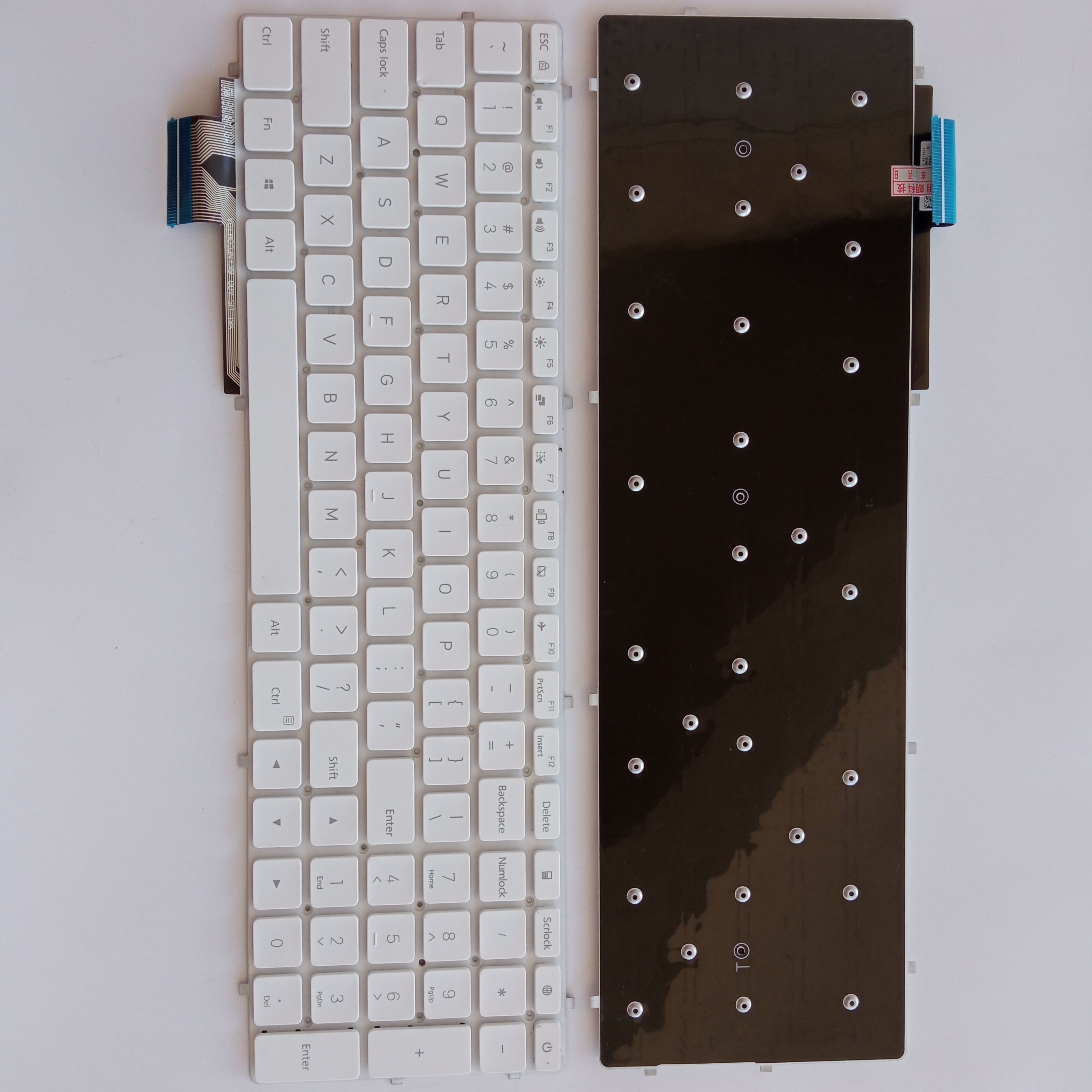Picture of New Replacement Laptop Keyboard For Xiaomi RUBY15.6/TM1802/TM1709/TM1705 WHITE US Layout